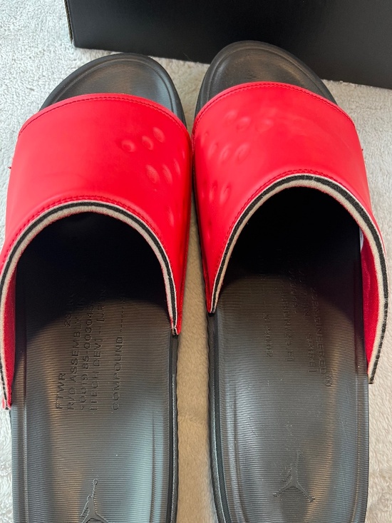 Jordan Jumpman Play Slide University Red/Black-White sz 13 NIB Flip Flops Sandal main image 12